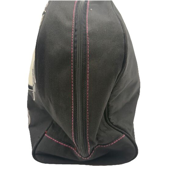 Hello Kitty Sanrio Y2K Vintage Black Nylon Boston Bag & Sanrio My Melody Plush - Picture 4 of 16